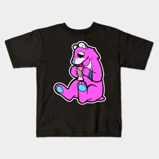 Rad Moon Bear Kids T-Shirt